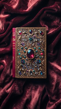 Free Jeweled Antique Book Image - Antique, Book, Jewels | Download at ...