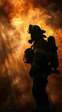 Free Firefighter in Action Image - Firefighter, Bravery, Inferno ...