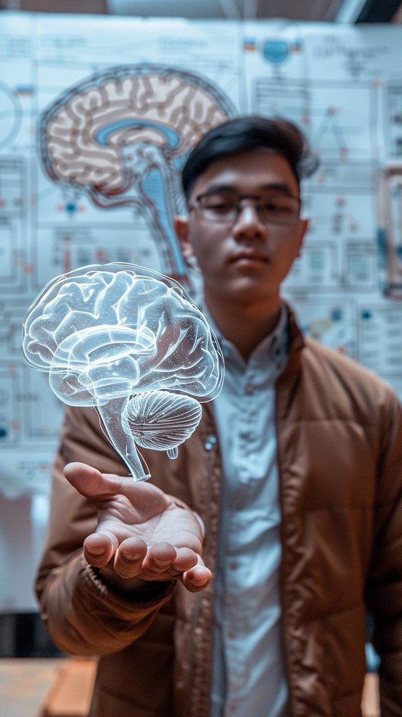 Free Innovative Brain Concept Image - Hologram, Brain, Technology ...