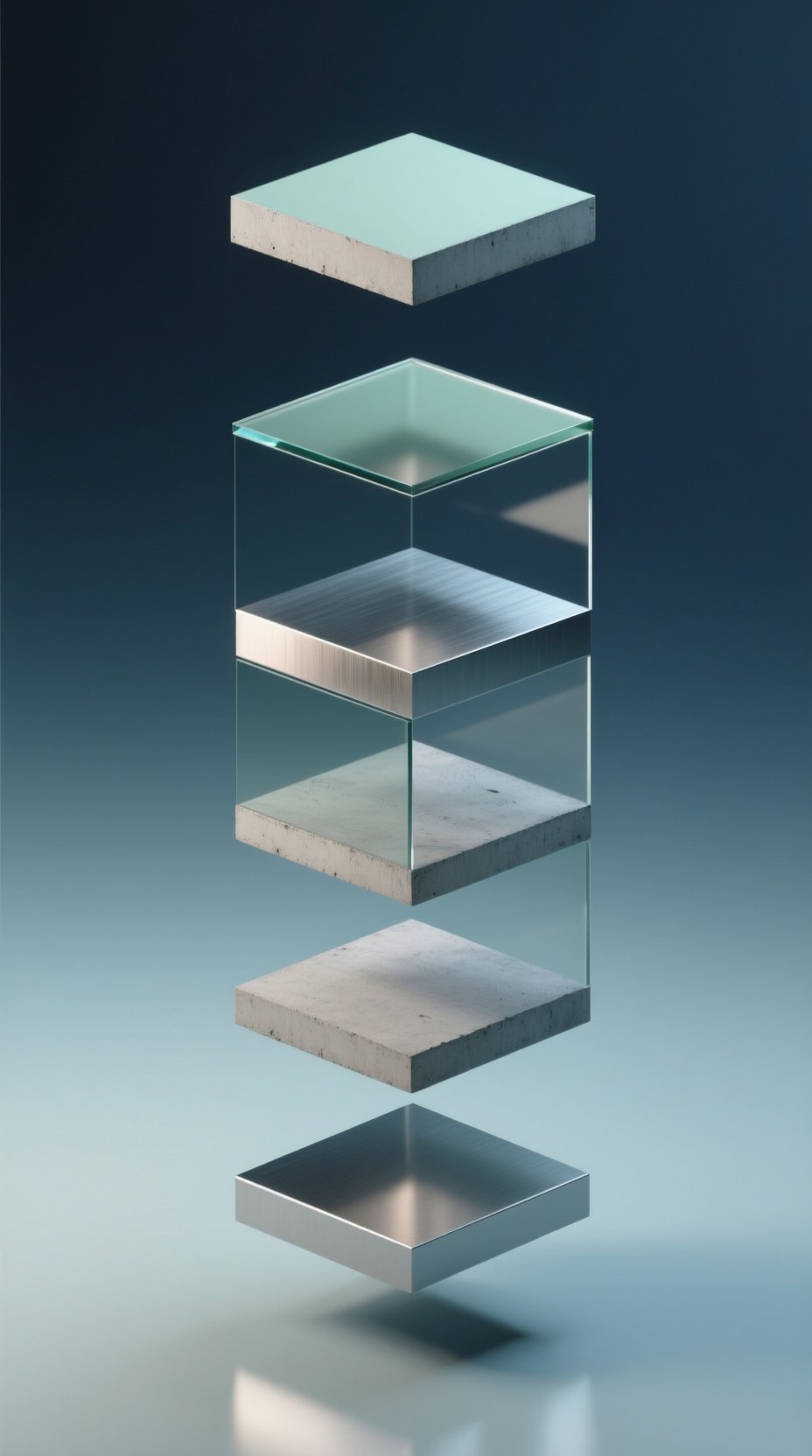Free Floating Material Harmony Image - Floating, Geometric, Platforms ...