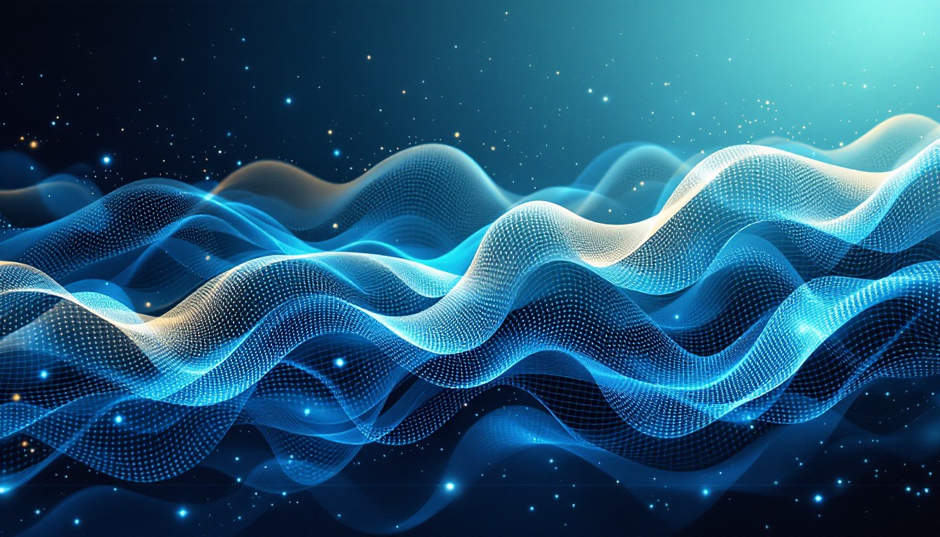 Free Flowing Digital Waves Image - Waves, Data, Azure | Download at ...
