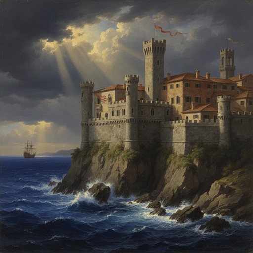 Free Coastal Fortress Drama Image - Fortress, Castle, Coastal ...