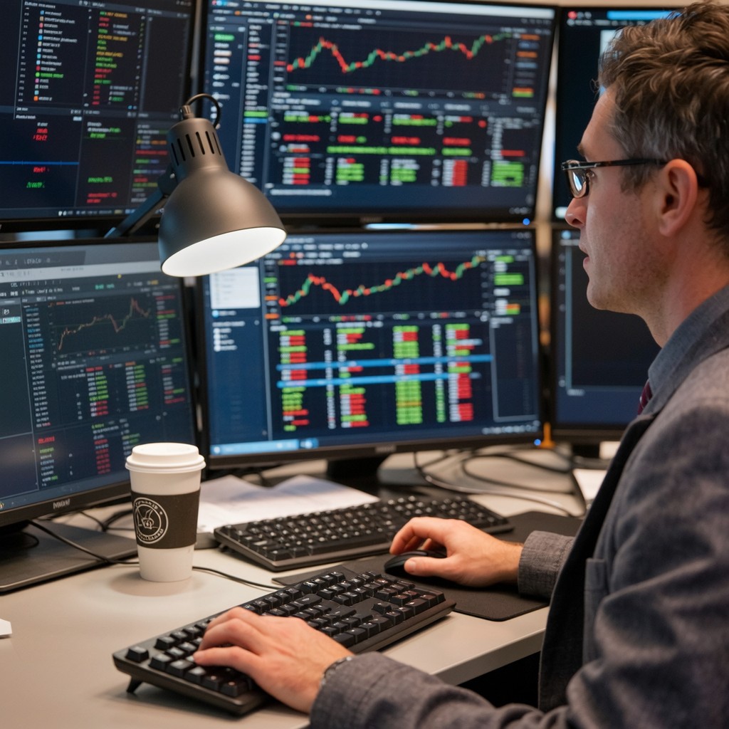Free Professional Trader Working Image - Trader, Finance, Stock ...