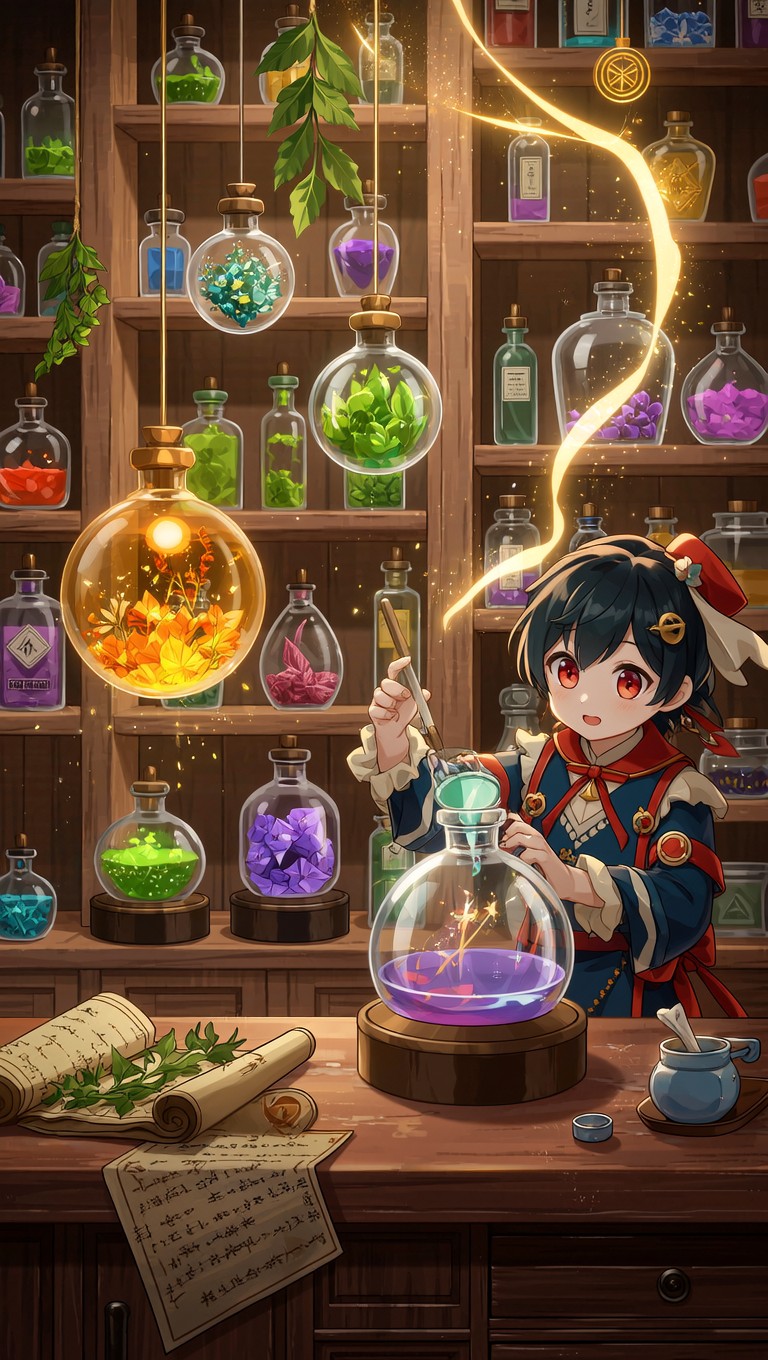 Free Magical Potion Crafting Image - Anime, Manga, Potion | Download at ...