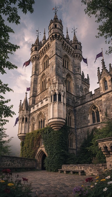 Free Majestic Stone Castle Image - Castle, Medieval, Tower | Download ...