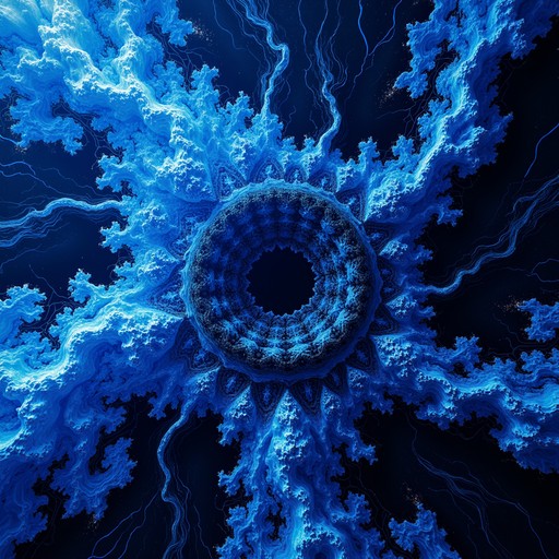 Free Electric Blue Vortex Image - Blue, Fractal, Swirl | Download at ...