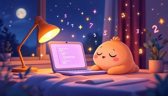 Free Coding Night Light Image - Kawaii, Coding, Laptop | Download at ...