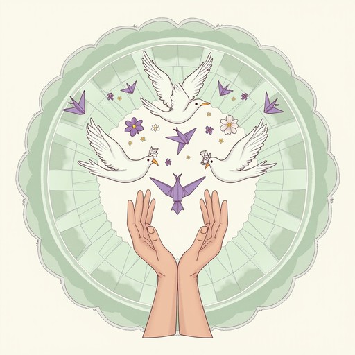 Peace Form Free Peace Takes Flight Image - Peace, Doves, Hands | Download at StockCake