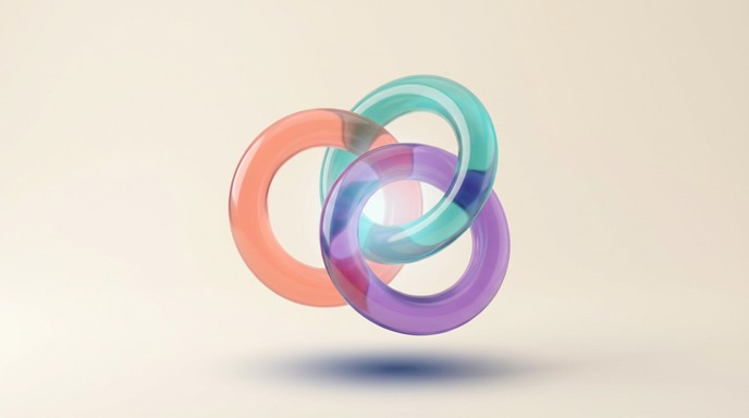 Free Glass Circles Overlapping Image - 3d, Render, Glass | Download at ...