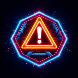 Holograph Sign Free Holographic Danger Symbol Image - Holographic, Warning, Alert ...
