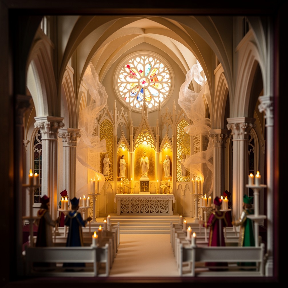 Sacrd Paper Free Sacred Paper Cathedral Image - Cathedral, Papercraft, Diorama ...