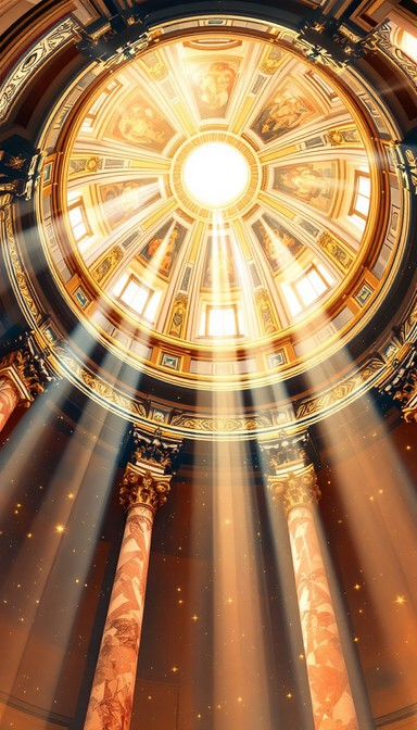 Free Sacred Golden Light Image - Baroque, Dome, Cupola | Download at ...