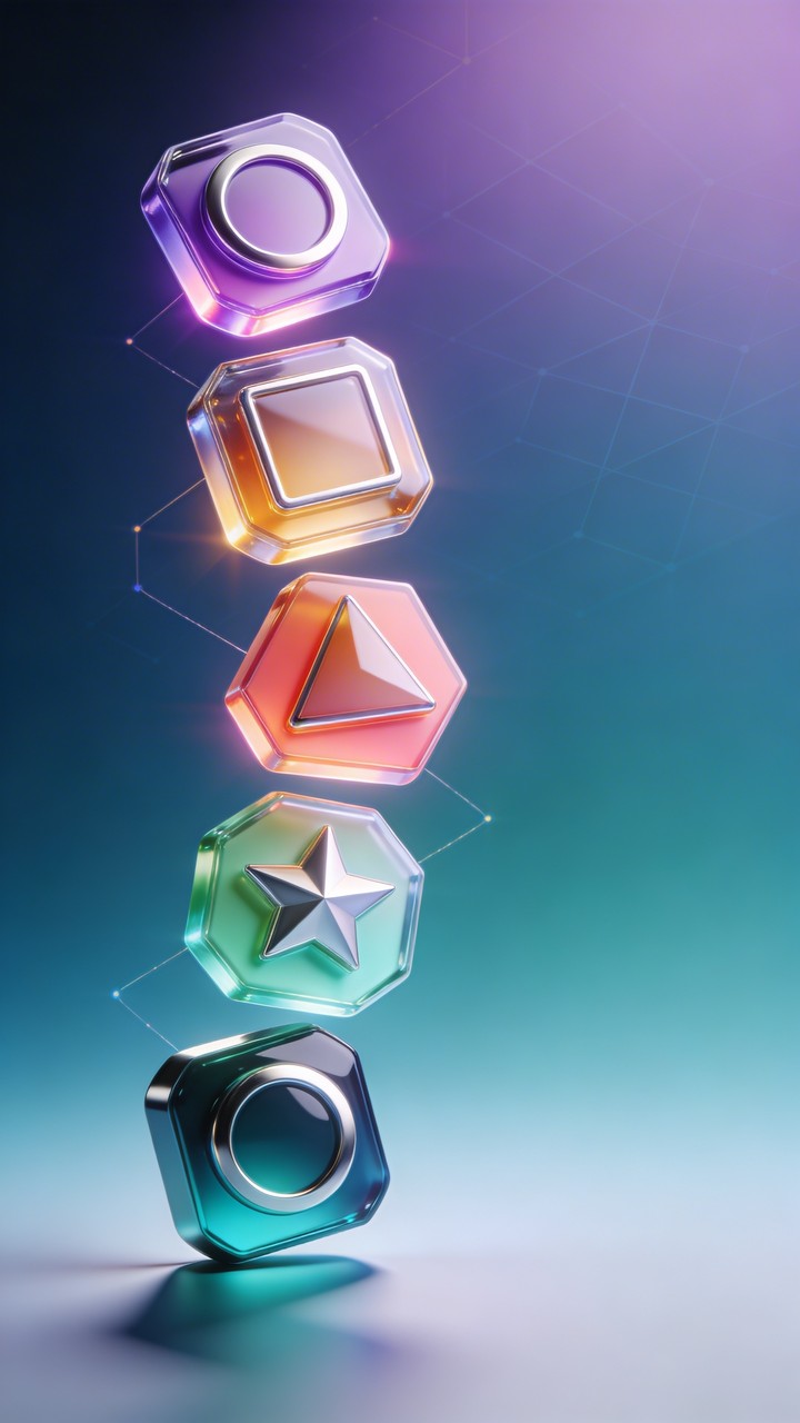 Free Floating Tech Icons Image - Technology, Innovation, Digital ...