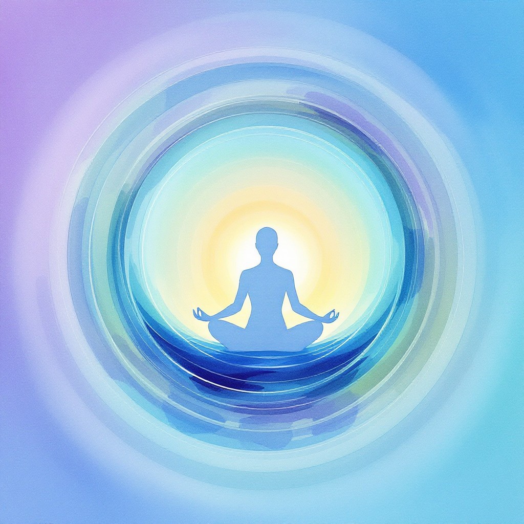 Free Inner Light Blooms Photo - Meditation, Mindfulness, Watercolor ...