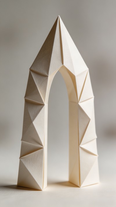 Free Geometric Paper Architecture Image - Origami, Paper, Architecture ...