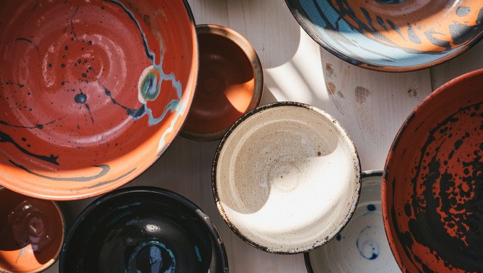 Texture Ceramic Example Free Layered Ceramic Textures Image - Ceramic, Porcelain, Stoneware ...