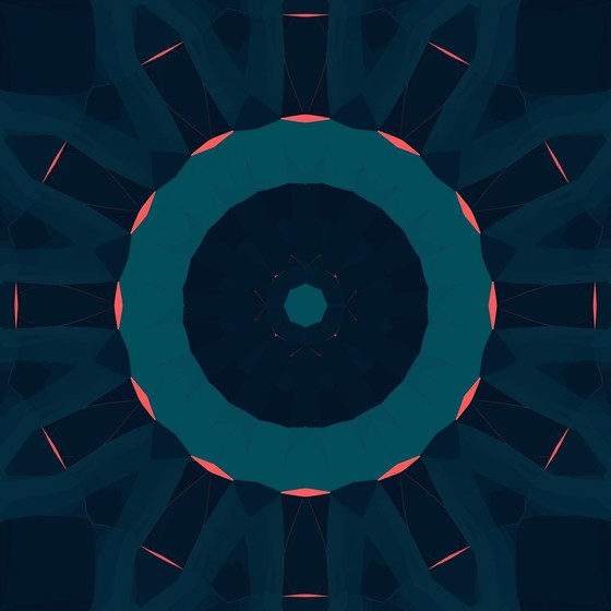 Free Geometric Radial Harmony Image - Geometric, Pattern, Radial ...