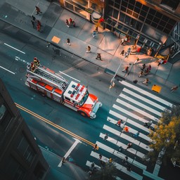 Free Urban Emergency Response Image - City, Emergency, Firefighters ...
