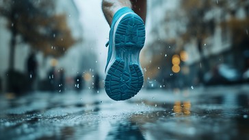 Free Running in Rain Image - Running, Rain, Winter | Download at StockCake