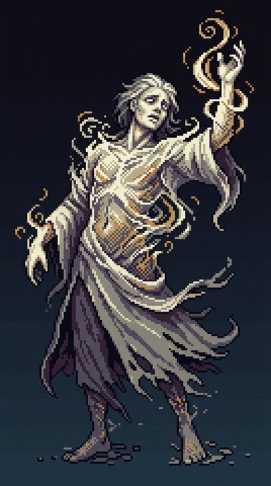 Free Dissolving Pixel Spirit Image - Pixel, Ghost, Spirit | Download at ...