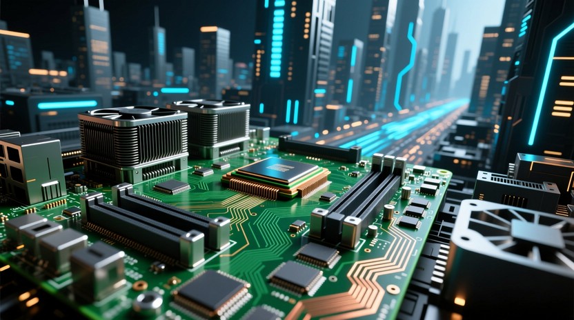 Tech City Setting Free Tech City Rising Image | Download at StockCake