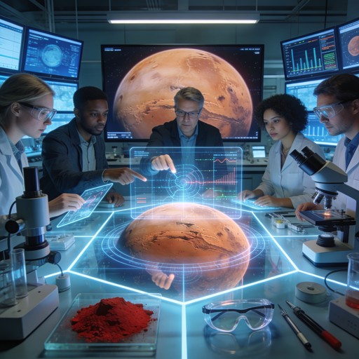 Free Mars Research Team Image - Mars, Holographic, Scientists ...