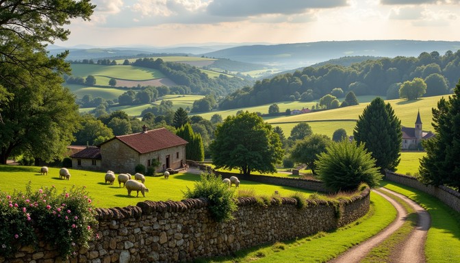 Carnegie Countryside Texture Free Pastoral Countryside Tranquility Image - Countryside, Rural, Hills ...
