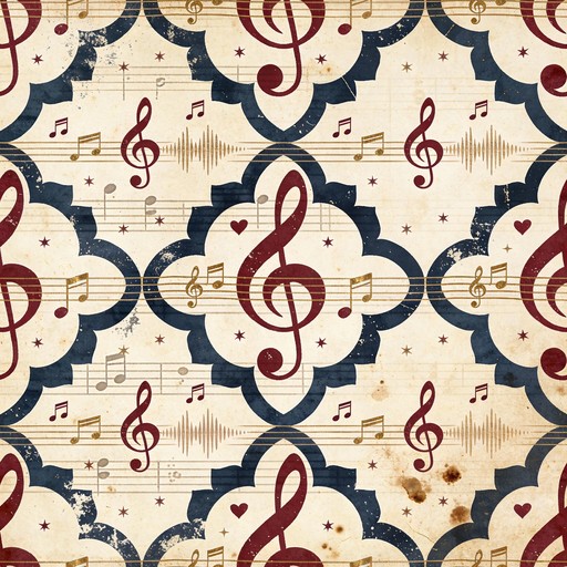 Heart Song Pattern Free Musical Heart Pattern Image - Vintage, Music, Pattern | Download ...