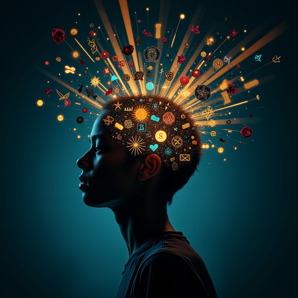 Mind Explotion Free Mind's Cosmic Explosion Image - Consciousness, Mind, Silhouette ...