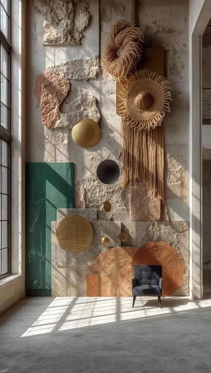 Free Textured Sculptural Interior Image - Contemporary, Loft ...