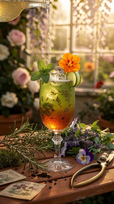 Download Botanical Garden Cocktail Image - Drink, Beverage, Botanical ...