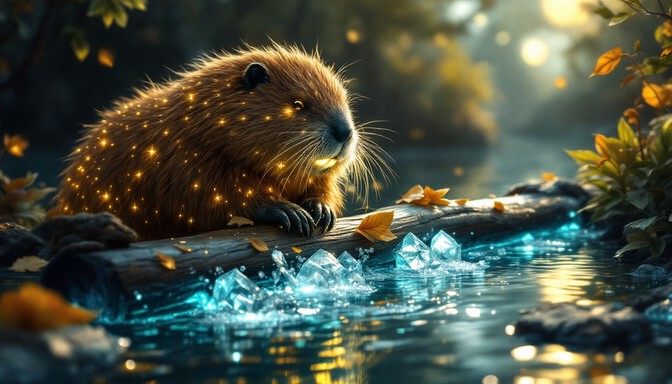 Free Adventurous Beaver Illustration Image - Beaver, Adventurer ...