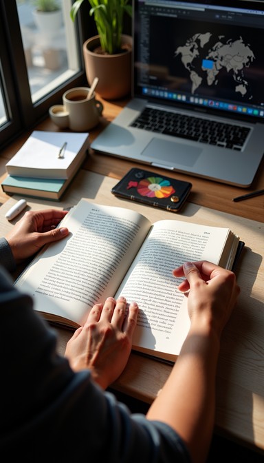 Study Relaxing Free Cozy Study Session Image - Study, Books, Plants | Download at ...