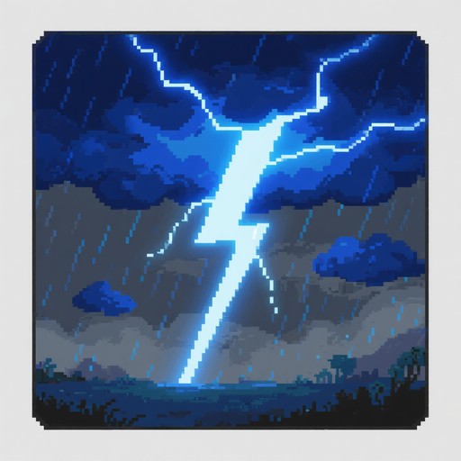 8 Bit Storm Cloud