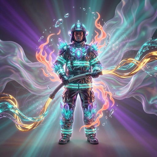 Free Elemental Hero Rising Image - Firefighter, Surreal, Fantasy ...