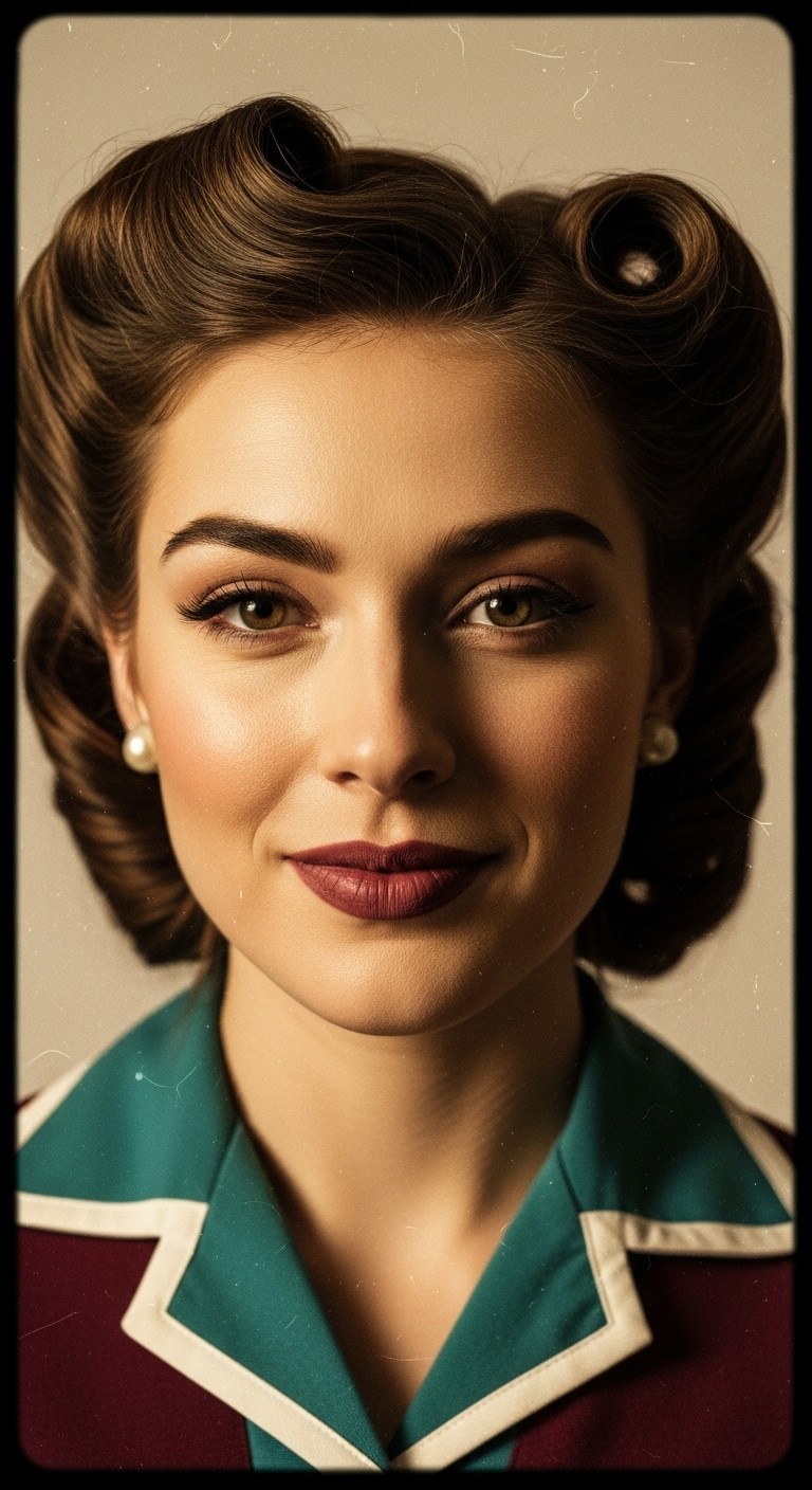 Free Vintage Glamour Portrait Photo - Vintage, Retro, Portrait ...