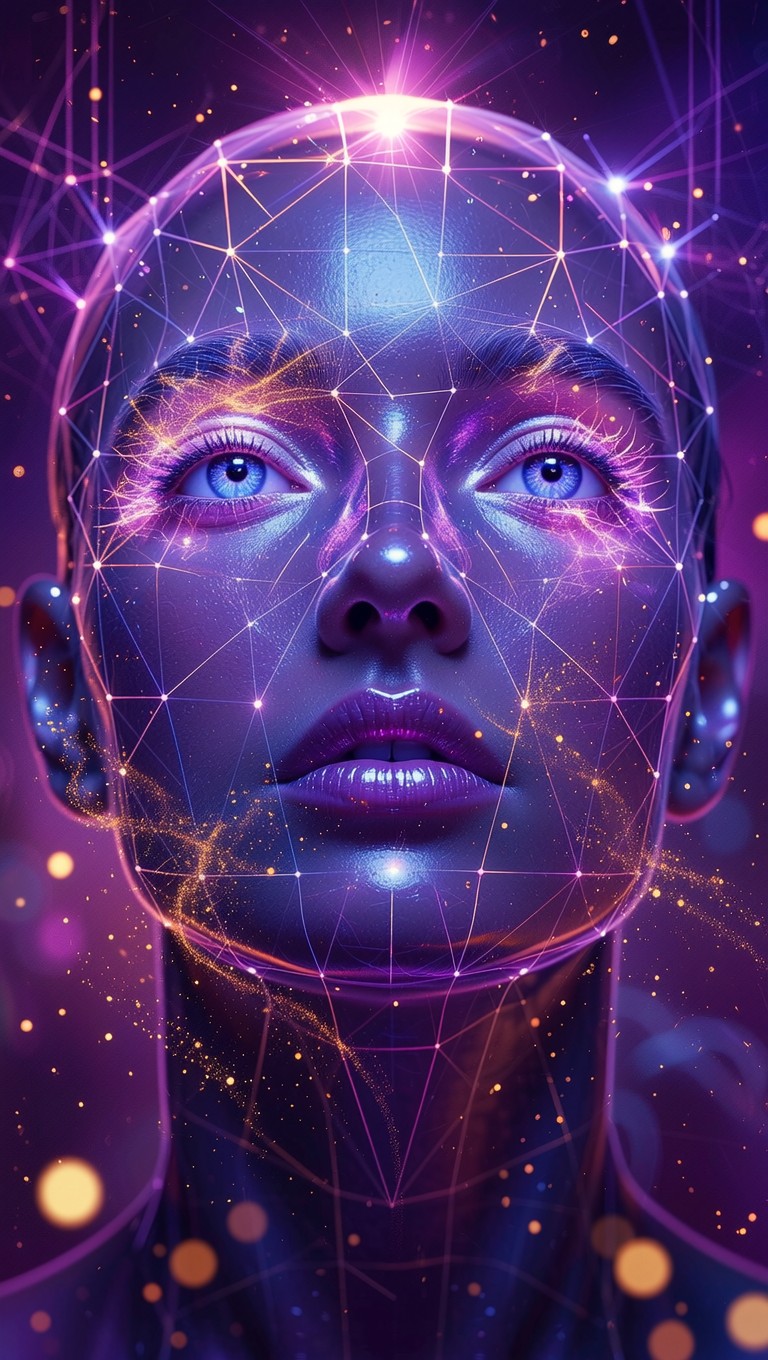 Free Celestial Being Awakening Image - Mystical, Portrait, Cosmic ...