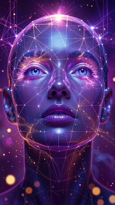 Free Celestial Being Awakening Image - Mystical, Portrait, Cosmic ...