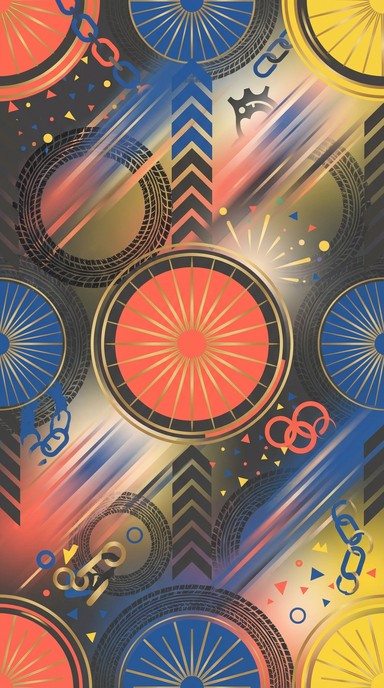 Free Vibrant Motion Graphics Image - Geometric, Pattern, Abstract ...