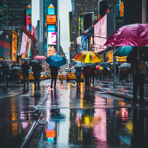Free Rainy City Scene Image - Rain, City, Streets | Download at StockCake