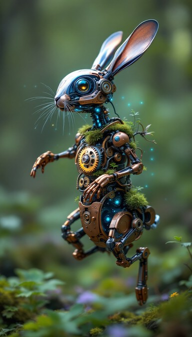 Free Steampunk Rabbit Wonderland Image - Steampunk, Mechanical, Rabbit ...