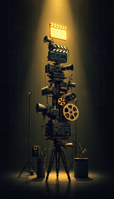Free Cinema Equipment Tower Image - Cinema, Vintage, Camera | Download ...