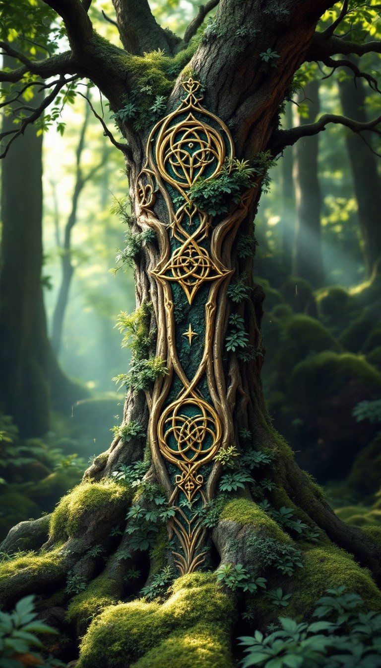 Free Mystical Tree Guardian Image - Celtic, Mystical, Guardian ...
