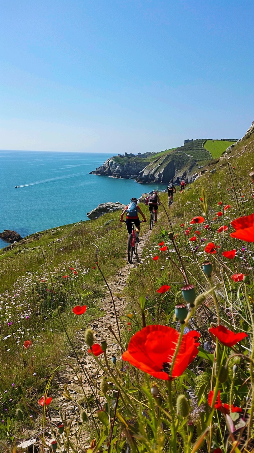 Free Seaside Cycling Adventure Image - Cycling, Seaside, Adventure ...