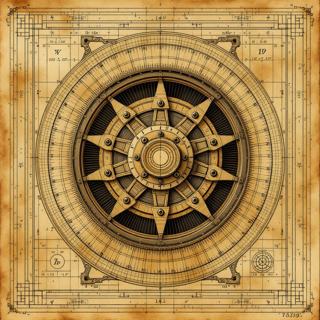 Free Ancient Compass Design Image - Compass, Navigation, Vintage ...