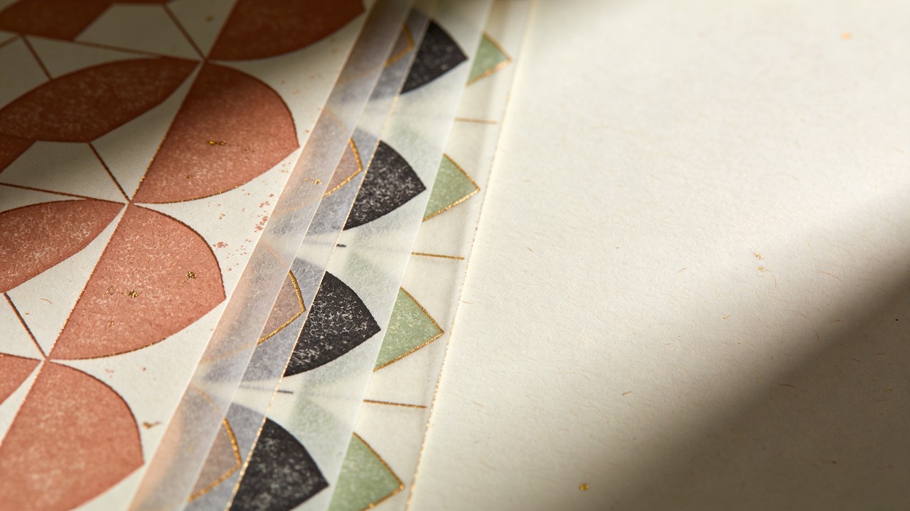 Free Geometric Paper Texture Image - Letterpress, Geometric, Abstract ...