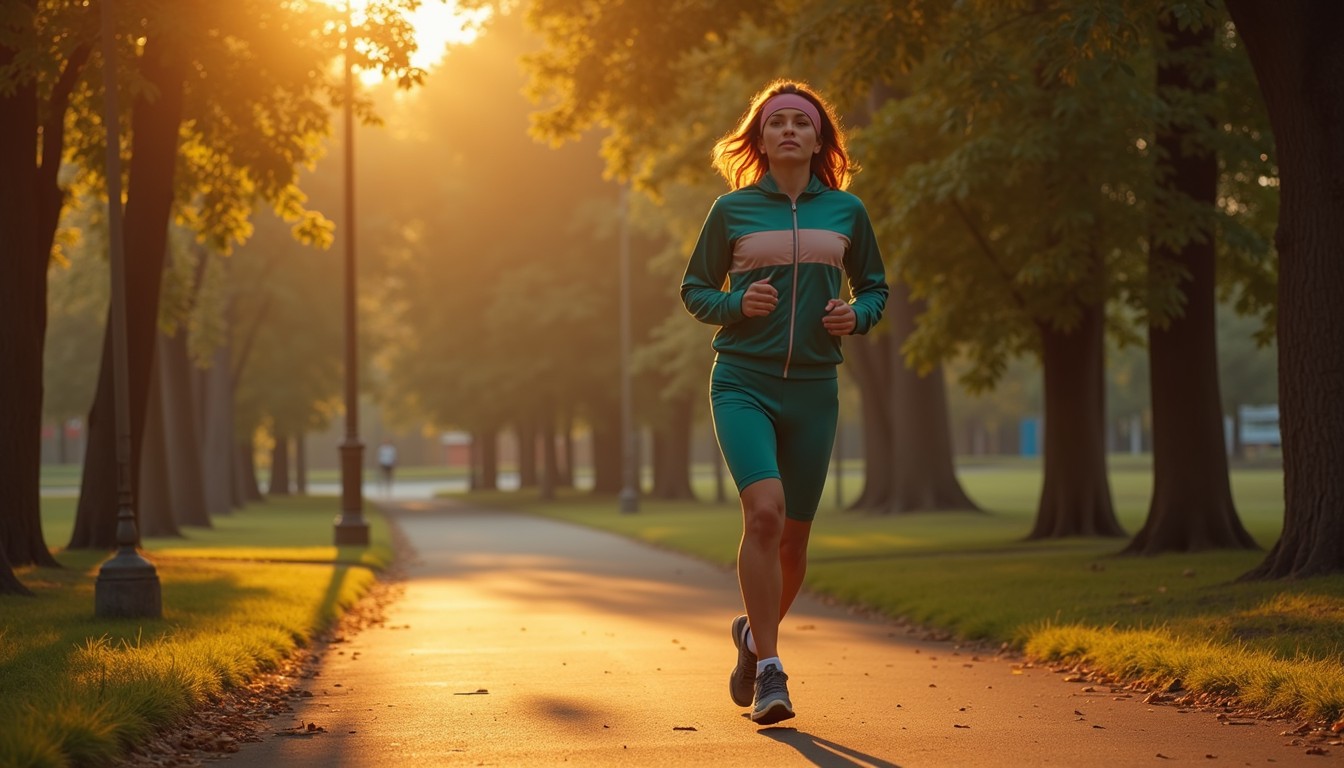 Running Poth Free Golden path runner Image - Running, Jogging, Sunrise | Download at ...
