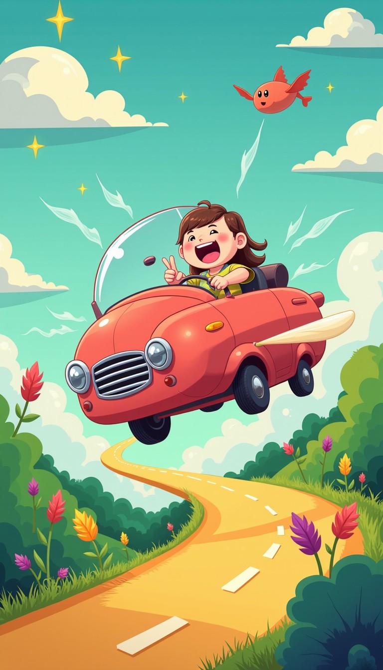 Free Joyful Adventure Ride Image - Cartoon, Adventure, Joyful ...