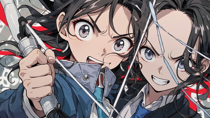 Free Breaking Panel Boundaries Image - Manga, Illustration, Anime ...