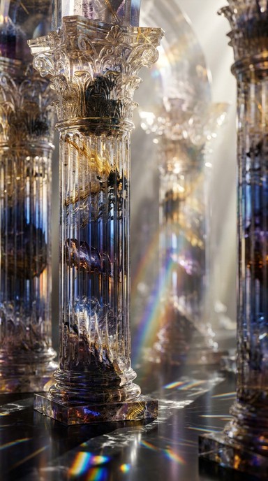 Free Crystalline Greek Columns Image - Crystal, Columns, Gemstone ...